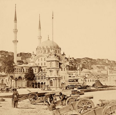 Artillery and Munition Store, Istanbul by Felice Beato